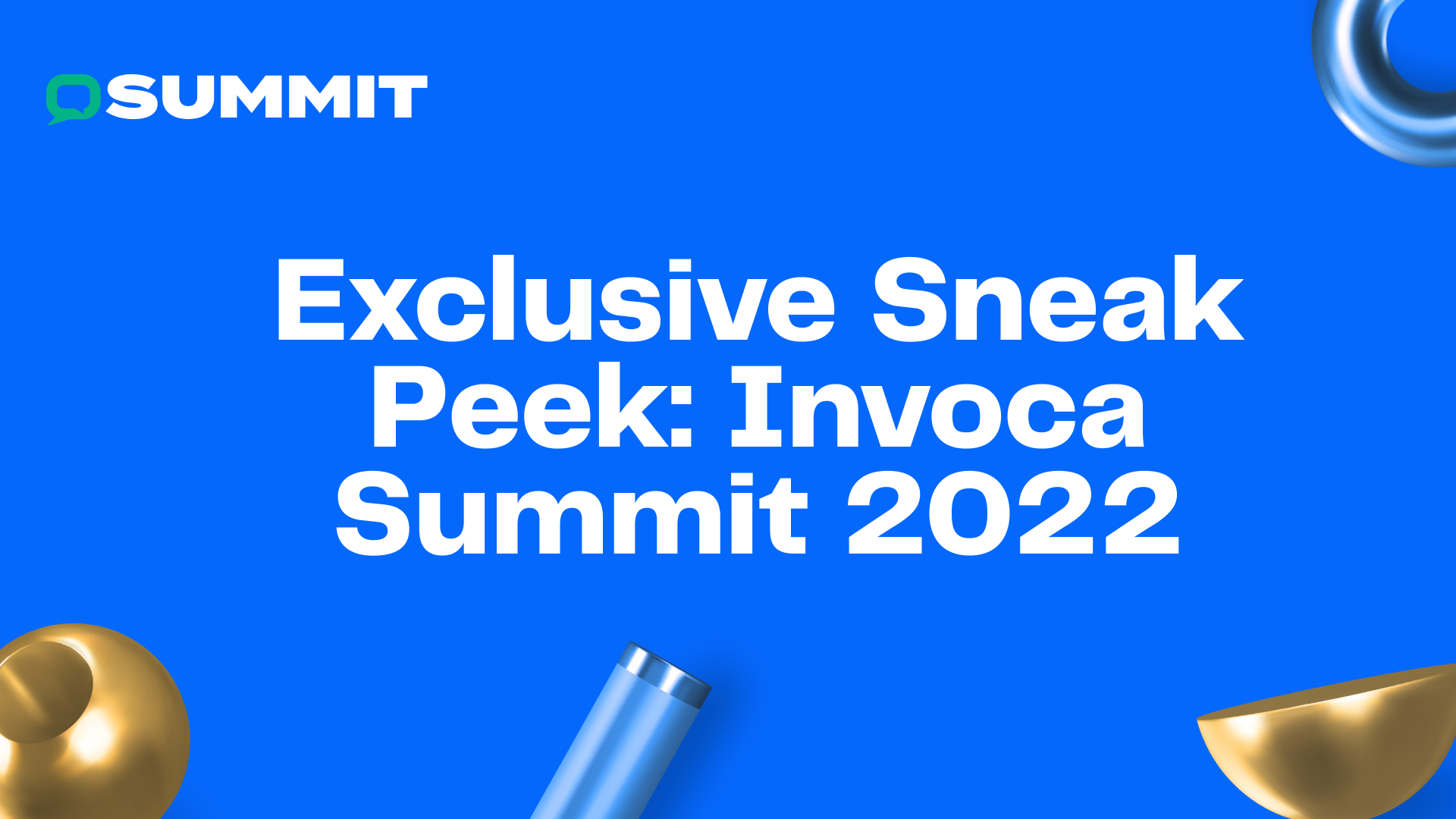 Exclusive Sneak Peek Invoca Summit 2022